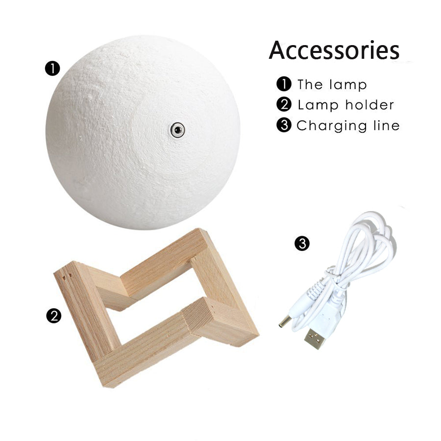 3D Moon Light Lamp