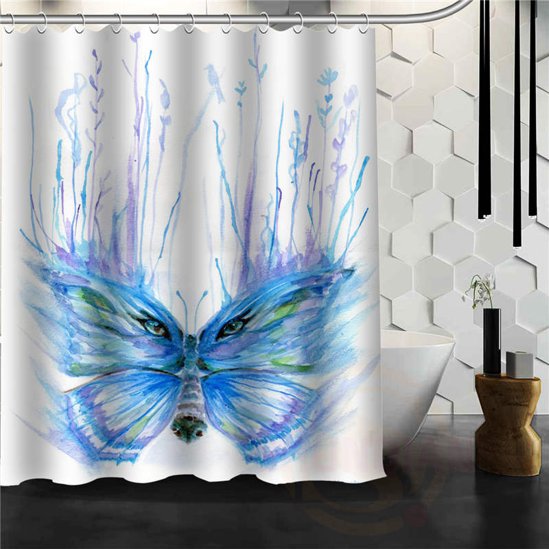 Fantasy Butterfly Shower Curtain