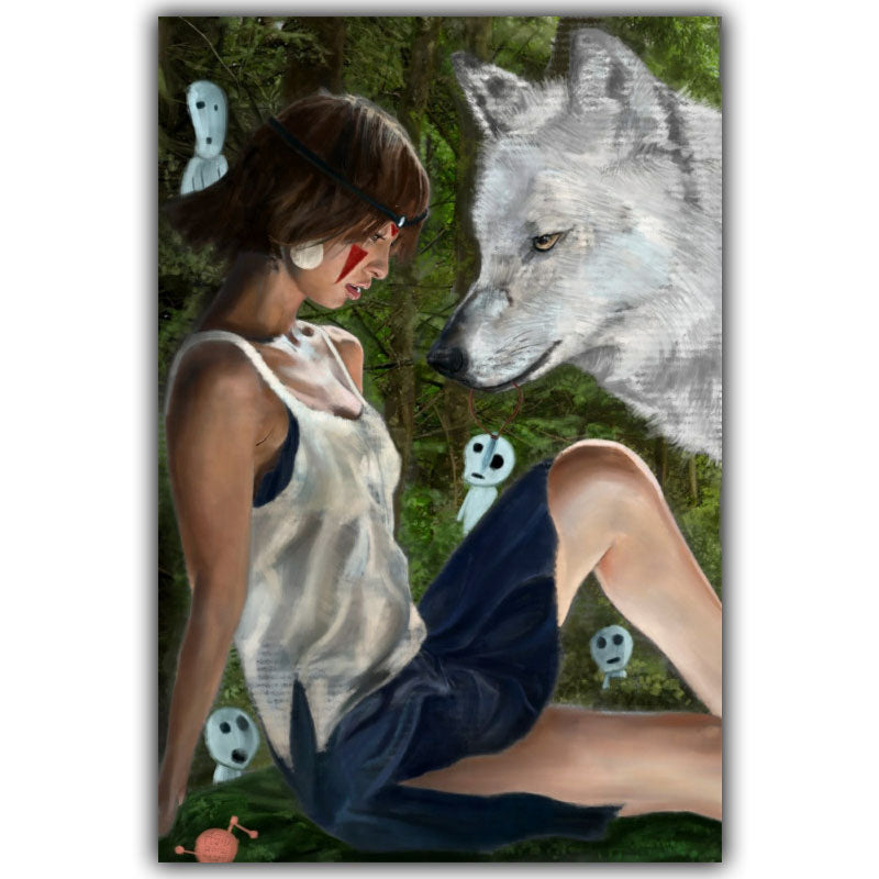 Anime Princess Canvas Wall Posters