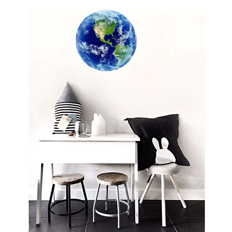 Luminous Earth 3D Wall Stickers