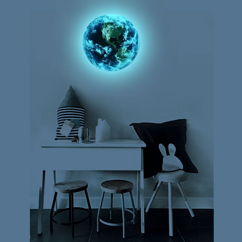 Luminous Earth 3D Wall Stickers