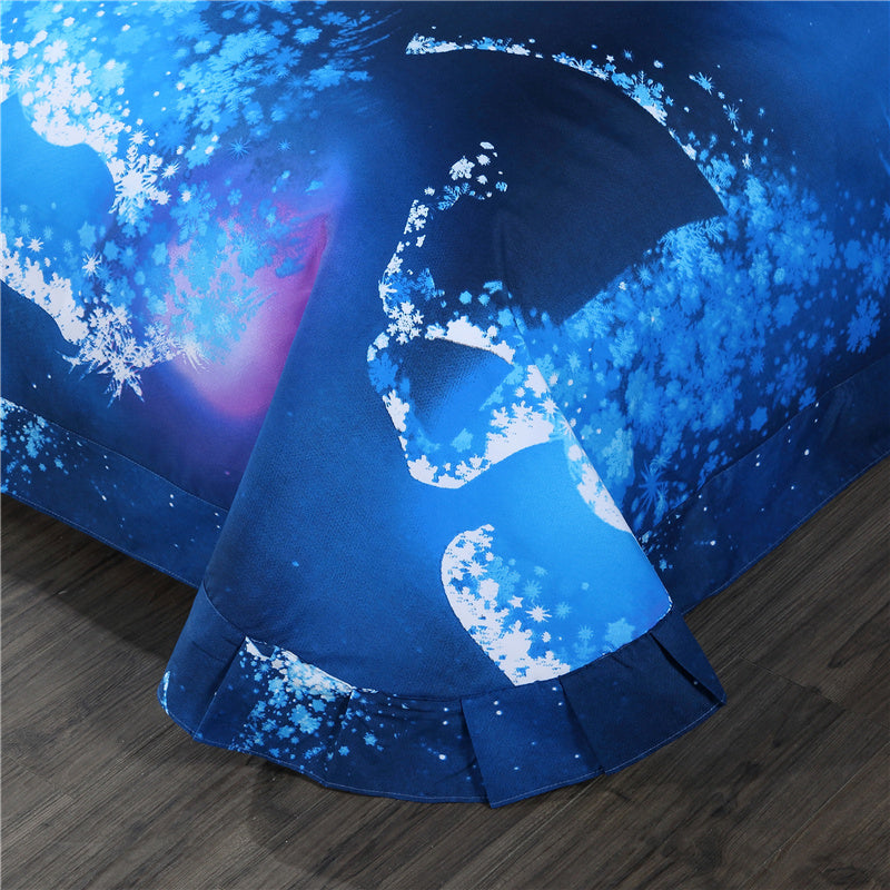 Blue Galaxy Horse Bedding Sets