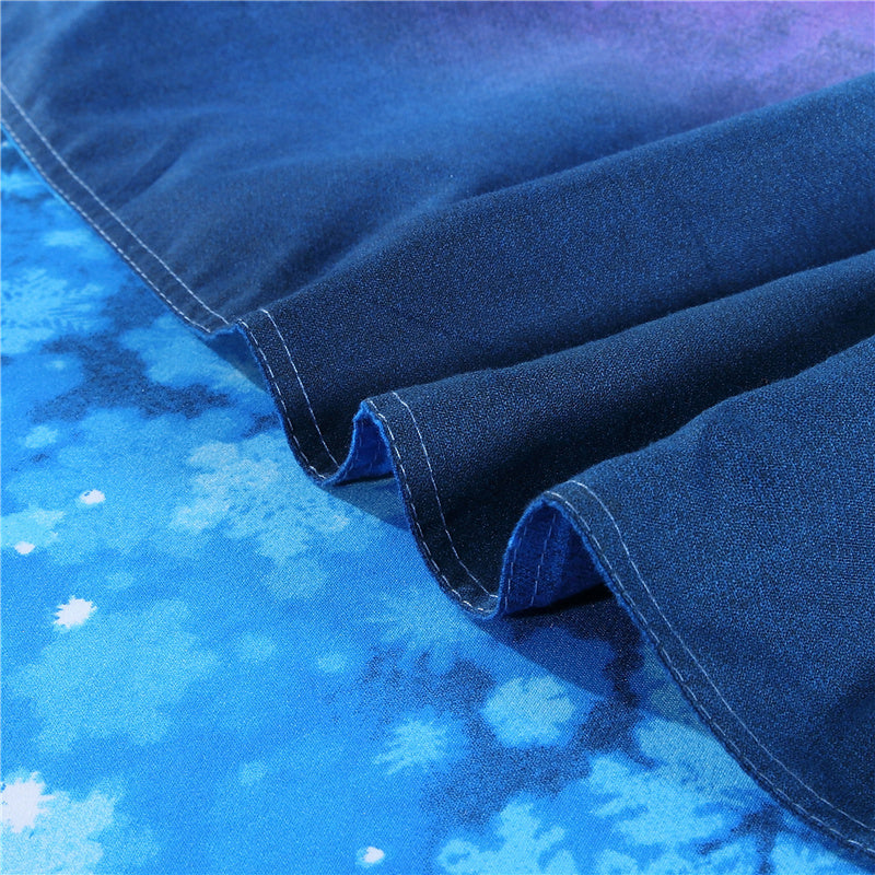 Blue Galaxy Horse Bedding Sets