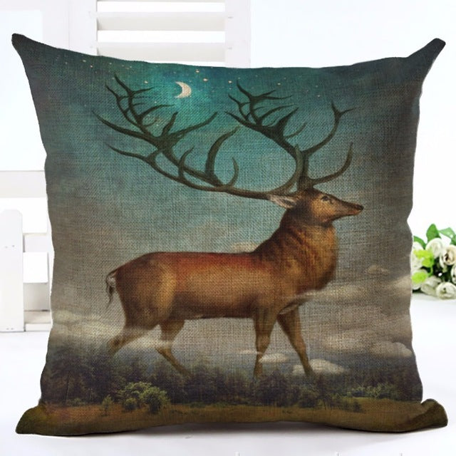 Nordic Fantasy Print Pillow Cases