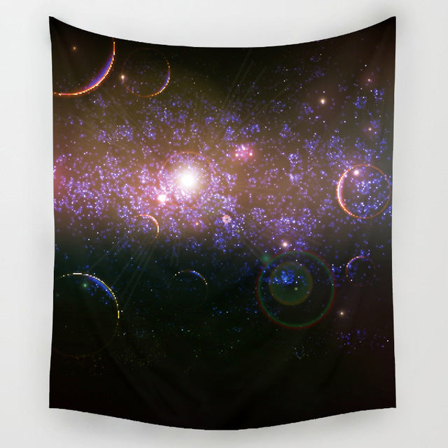 Star Night Wall Fantasy Light Carpets