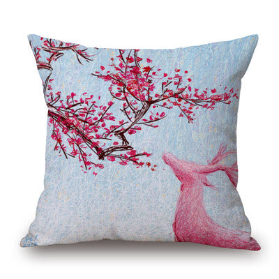 Fantasy Ink Landscape Pillow Cases