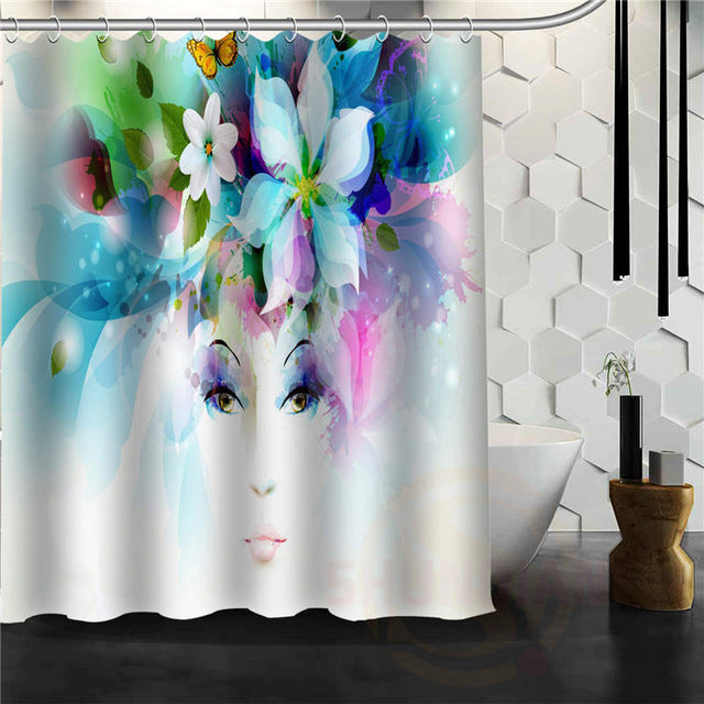 Fantasy Butterfly Shower Curtain