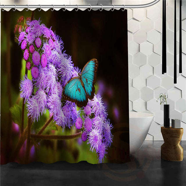 Fantasy Butterfly Shower Curtain