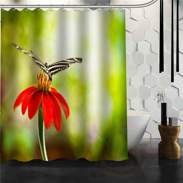 Fantasy Butterfly Shower Curtain