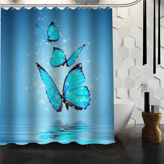 Fantasy Butterfly Shower Curtain